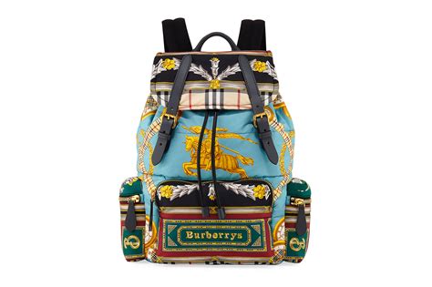 burberry archive print backpack price|burberry backpack outlet.